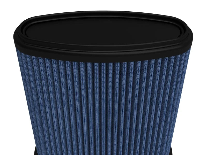 aFe MagnumFLOW Pro 5R Universal Air Filter (5-5/8x2-5/8)F x (7x4)B(Inv) x (7x3)T x 7-7/8H - Back View