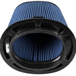 Load image into Gallery viewer, aFe MagnumFLOW Pro 5R Universal Air Filter(6inx4in) F x (8.5inx6.5in) B x (7inx5in) T (Inv) x 10in H - Side View