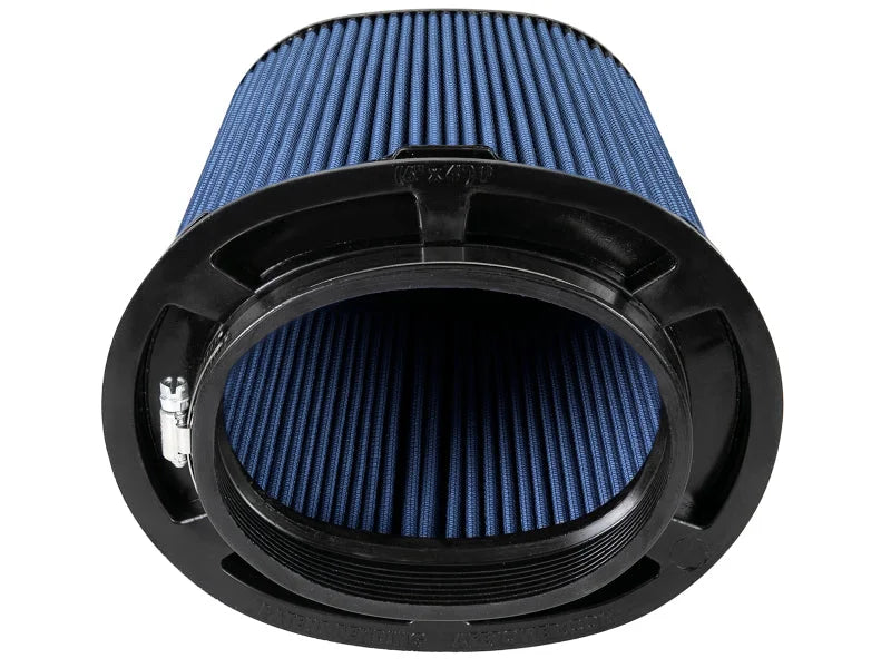 aFe MagnumFLOW Pro 5R Universal Air Filter(6inx4in) F x (8.5inx6.5in) B x (7inx5in) T (Inv) x 10in H - Side View
