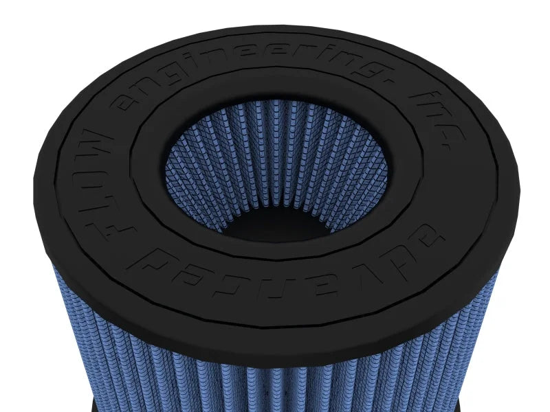 aFe MagnumFLOW Pro 5R Universal Filter 3.3in F 8in B(Inverted) 8in T(Inverted) 8in H - Back View