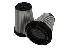 Load image into Gallery viewer, aFe MagnumFLOW Pro DRY S Air Filter 3-1/2in F x 5in B x 3-1/2in T x 6in H (Pair) - Main Product View