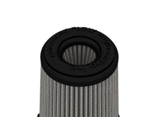 Load image into Gallery viewer, aFe MagnumFLOW Pro DRY S Air Filter 3-1/2in F x 5in B x 3-1/2in T x 6in H (Pair) - Side View