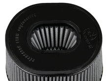 Load image into Gallery viewer, aFe MagnumFLOW Pro DRY S Air Filter 5F x (9 x 7-1/2)B SO x (6-3/4 x 5-1/2)T (INV) x 7H in - Back View