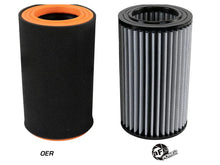 Load image into Gallery viewer, aFe MagnumFLOW Pro DRY S OE Replacement Filter 15-18 Alfa Romeo 4C I4-1.7L (t) - Back View