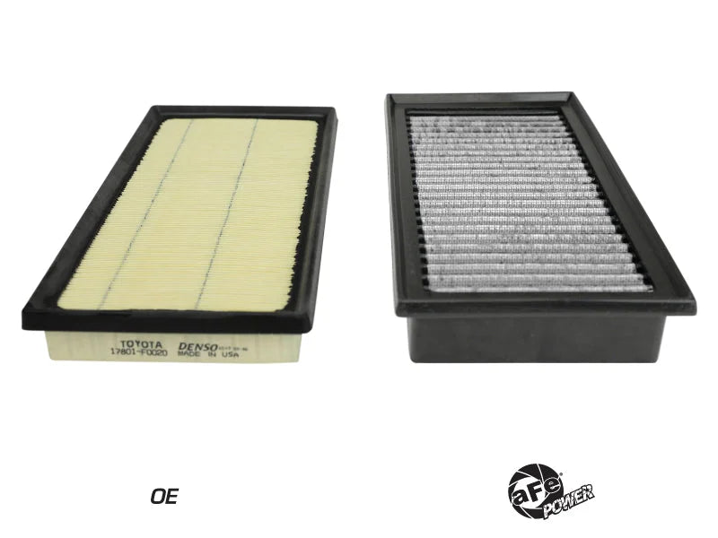 aFe MagnumFLOW Pro DRY S OE Replacement Filter 18-19 Toyota C-HR 2.0L - Installation View