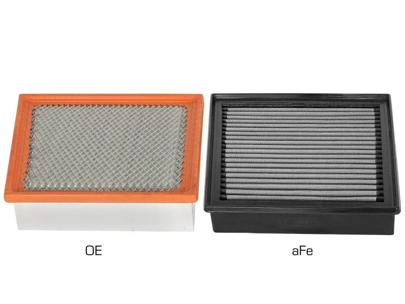 aFe MagnumFLOW Pro DRY S OE Replacement Filter 2017 GM Diesel Trucks V8 6.6L L5P - Additional View 5