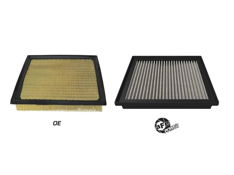 aFe MagnumFLOW Pro DRY S OE Replacement Filter 2022+ Toyota Tundra V6-3.5L (tt) - Installation View