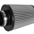 Load image into Gallery viewer, aFe MagnumFLOW Pro DRY S Universal Air Filter 3in F / 6in B / 4.5in T (Inv) / 7in H - Side View