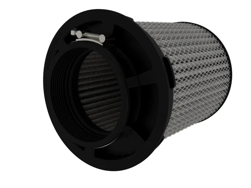 aFe MagnumFLOW Pro DRY S Universal Air Filter 4in F x 6.5n B x 6.5in T (Inv) x 8in H - Additional View 5