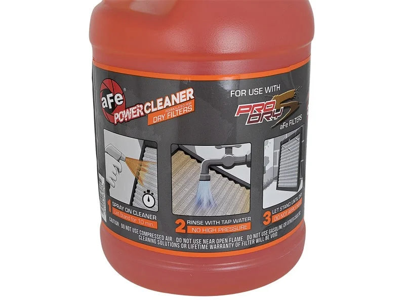 aFe MagnumFLOW Pro Dry S Air Filter Power Cleaner - 1 Gallon - Detail View