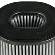 Load image into Gallery viewer, aFe MagnumFLOW Pro Dry S Air Filters 4F x (9x6-1/2)B x (6-3/4x5-1/2)T (INV) x 6-1/8 H in - Back View