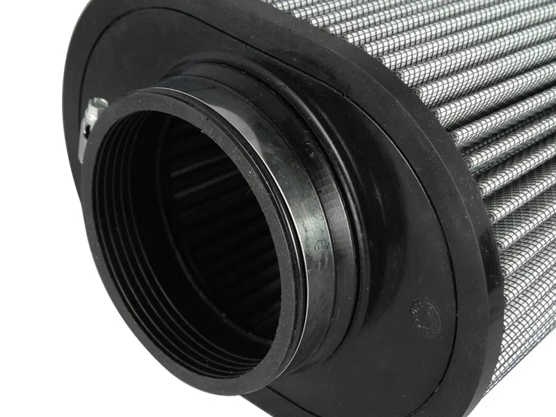 aFe MagnumFLOW Pro Dry S Air Filters 4F x (9x6-1/2)B x (6-3/4x5-1/2)T (INV) x 6-1/8 H in - Installation View