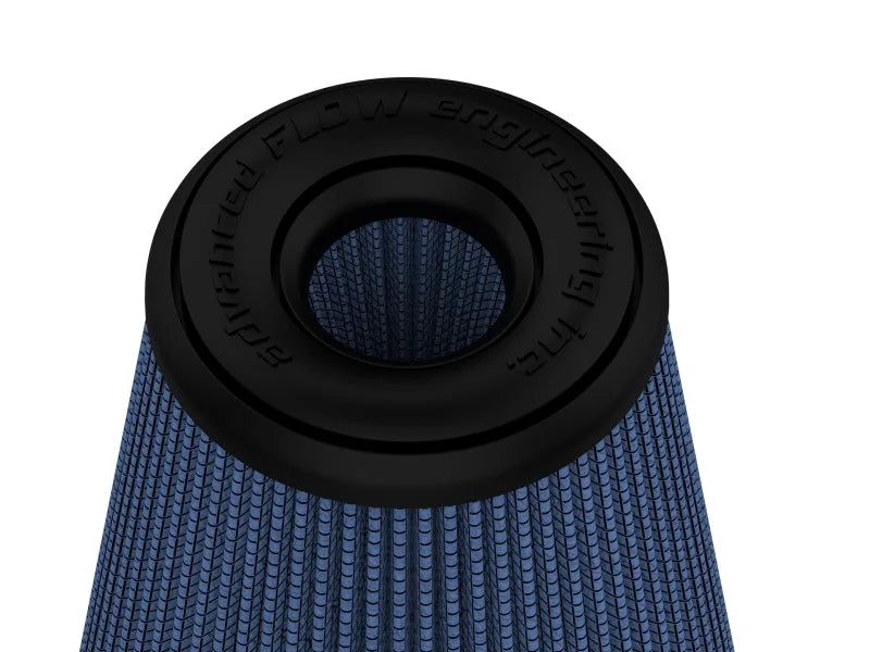 aFe MagnumFLOW Pro5R Air Filter 4in F x 6in B x 4in T (Inverted) x 7in H - Side View