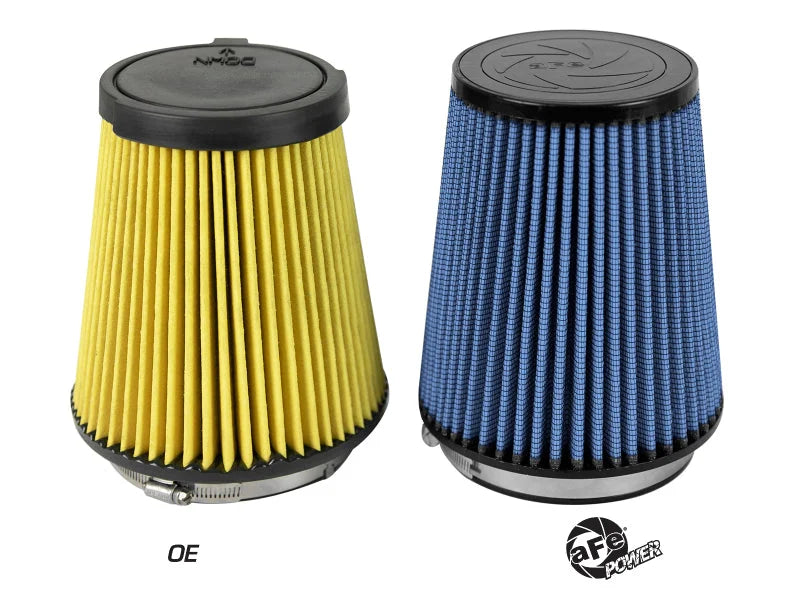 aFe MagnumFLOW Replacement Air Filter w/ Pro 5R Media 16-19 Ford Mustang GT350 V8-5.2L - Additional View 5