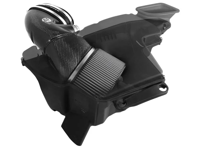 aFe MagnumFORCE Carbon Fiber Air Intake System Stage-2 Pro DRY S 08-13 BMW M3 (E9X) V8 4.0L - Additional View 6