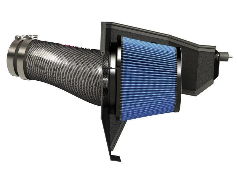 aFe MagnumFORCE Carbon Fiber Intake Stage-2 Pro 5R 11-17 Dodge Challenger/Charger SRT-8 V8 6.4L - Additional View 6