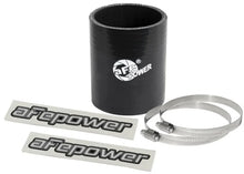 Load image into Gallery viewer, aFe MagnumFORCE Coupling Kit 2-1/4in ID x 3in L Straight - Silicone - Detail View