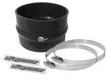 Load image into Gallery viewer, aFe MagnumFORCE Coupling Kit 4.5in ID x 3in L Hump (Silicone) - Main Product View