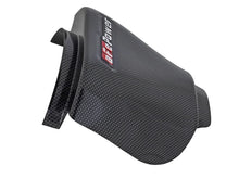Load image into Gallery viewer, aFe MagnumFORCE Intake Rain Shield 15-16 Dodge Challenger SRT Hellcat 6.2L V8 (sc) - Carbon Finish - Back View