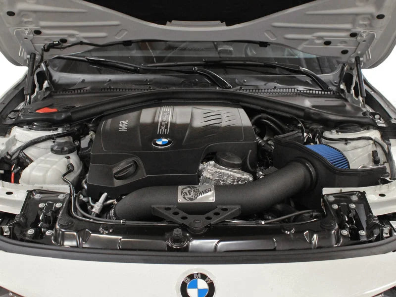 aFe MagnumFORCE Intake Stage-2 Pro 5R 12-15 BMW 335i (F30) L6 3.0L (t) N55 - Back View