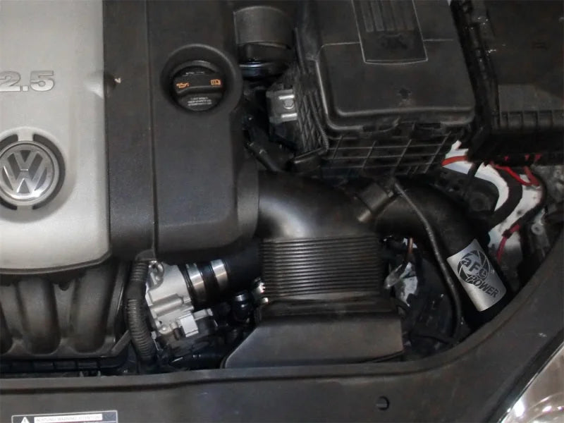 aFe MagnumFORCE Intake Stage-2 Pro DRY S 06-08 VW Jetta/Golf/Rabbit (MKV) 2.5L - Side View