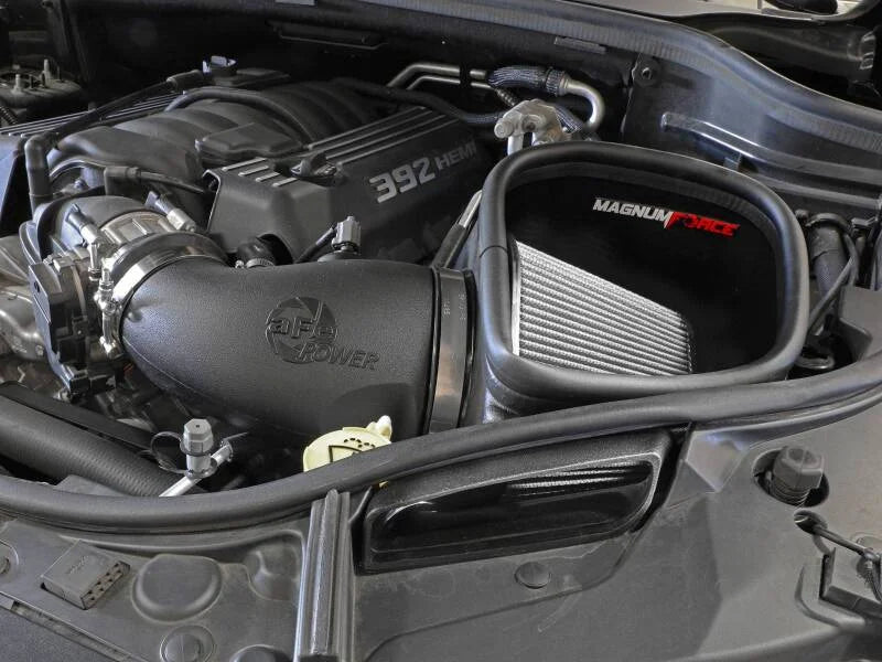 aFe MagnumFORCE Intake Stage-2 Pro DRY S 12-21 Jeep Grand Cherokee (WK2) V8-6.4L HEMI - Side View