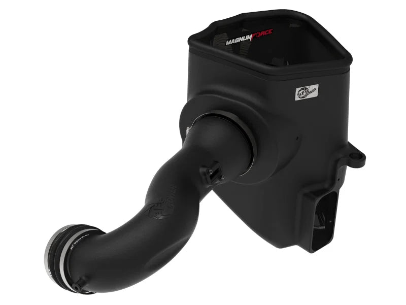 aFe MagnumFORCE Intake Stage-2 Pro Dry S 2019 GM Silverado/Sierra 1500 V8 6.2L - Back View