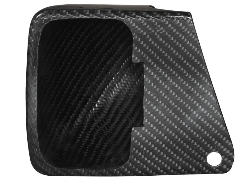 aFe MagnumFORCE Intake System Carbon Fiber Scoop 12-15 BMW 328i/ix (F30/31/34) L4 2.0L Turbo N20/N26 - Installation View