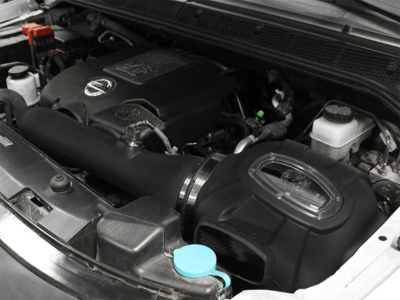 aFe MagnumFORCE Intakes Pro Dry S 04-14 Nissan Titan V8 5.6L - Side View