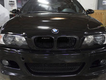Load image into Gallery viewer, aFe MagnumFORCE Intakes Scoops AIS BMW 3-Series/ M3 (E46) 01-06 L6 - Black - Back View
