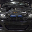 Load image into Gallery viewer, aFe MagnumFORCE Intakes Scoops AIS BMW 3-Series/ M3 (E46) 01-06 L6 - Matte Blue - Side View