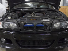 Load image into Gallery viewer, aFe MagnumFORCE Intakes Scoops AIS BMW 3-Series/ M3 (E46) 01-06 L6 - Matte Blue - Side View