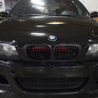 Load image into Gallery viewer, aFe MagnumFORCE Intakes Scoops AIS BMW 3-Series/ M3 (E46) 01-06 L6 - Matte Red - Back View