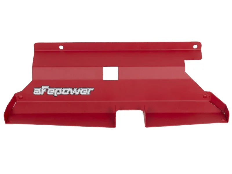 aFe MagnumFORCE Intakes Scoops AIS BMW 3-Series/ M3 (E46) 01-06 L6 - Matte Red - Installation View