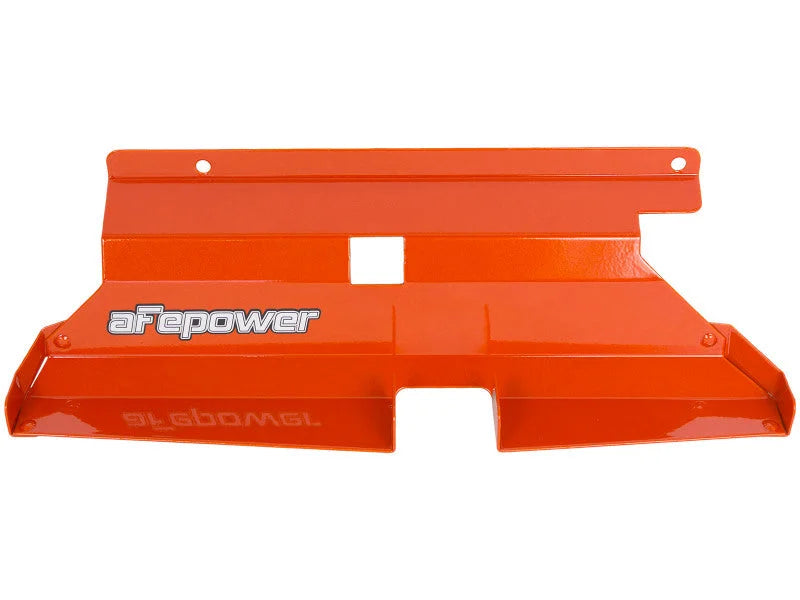 aFe MagnumFORCE Intakes Scoops AIS BMW 3-Series/ M3 (E46) 01-06 L6 - Orange - Installation View