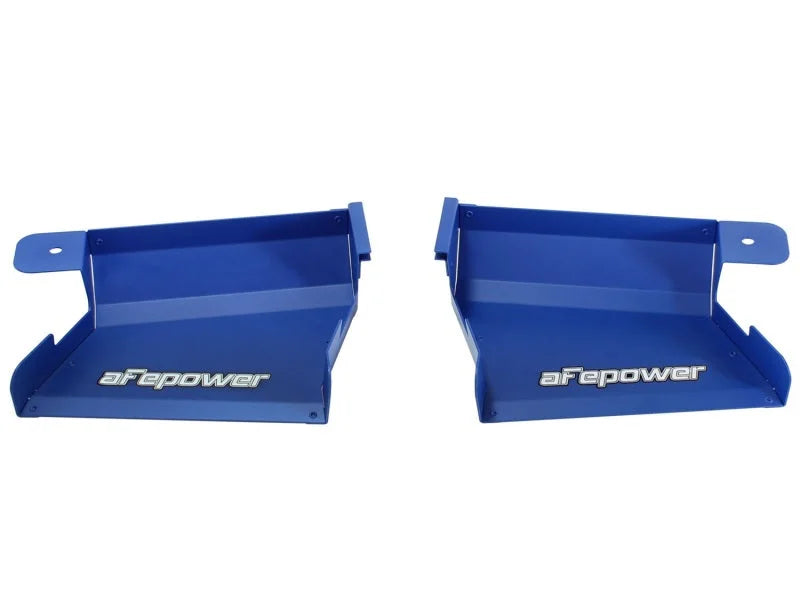 aFe MagnumFORCE Intakes Scoops AIS BMW 335i (E90/92/93) 07-13 L6-3.0L (Blue) - Additional View 5