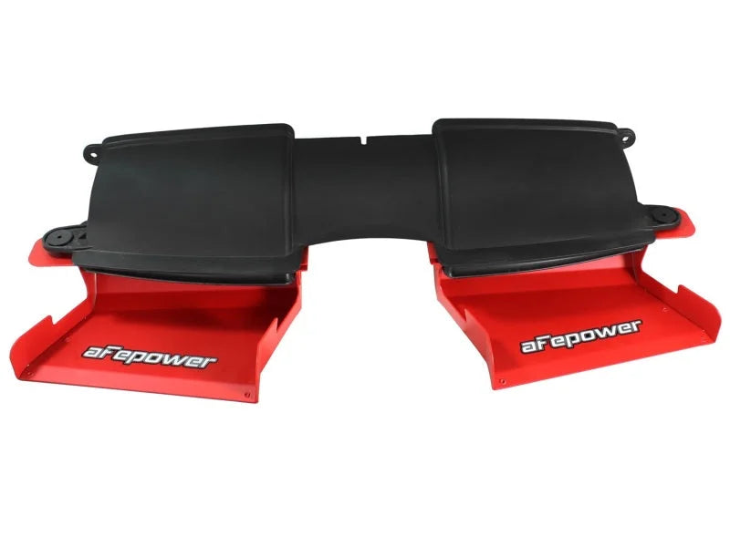 aFe MagnumFORCE Intakes Scoops AIS BMW 335i (E90/92/93) 07-13 L6-3.0L (Red) - Additional View 5