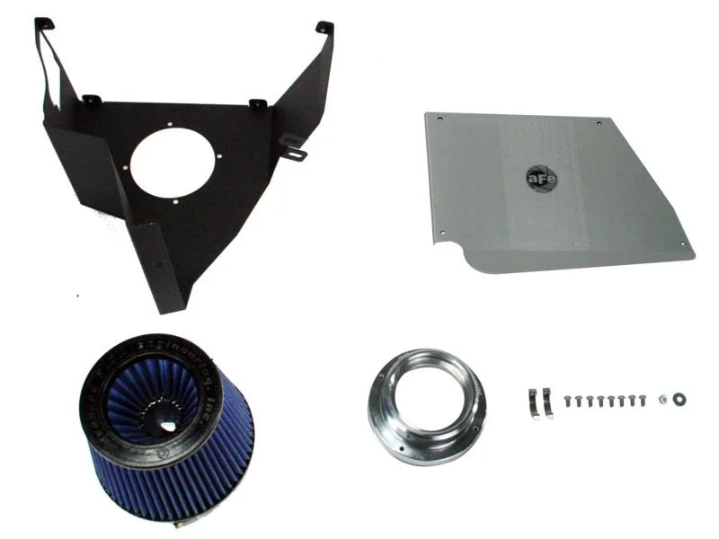 aFe MagnumFORCE Intakes Stage-1 P5R AIS P5R BMW 330i (E46) 01-06 L6-3.0L - Back View
