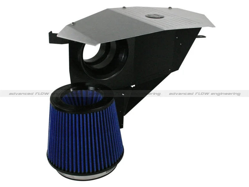 aFe MagnumFORCE Intakes Stage-1 P5R AIS P5R BMW 545i (E60)/645i (E63/64) 04-05 V8-4.4L - Side View