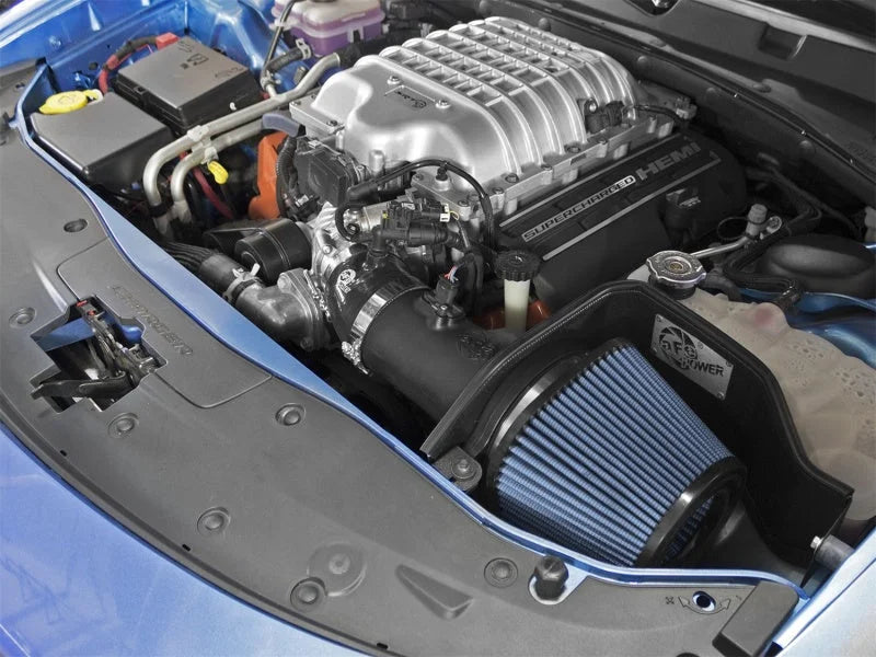aFe MagnumFORCE Intakes Stage-2 P5R AIS 15-16 Dodge Challenger SRT Hellcat 6.2L V8 (sc) - Side View