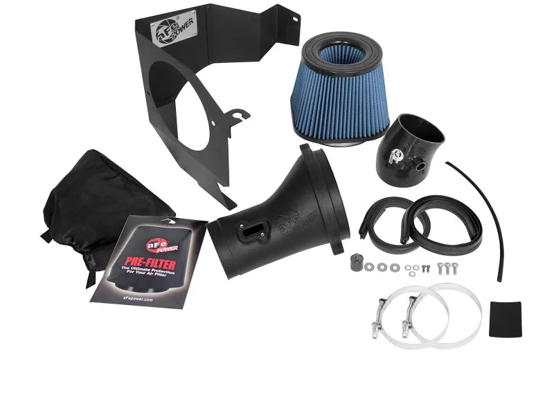 aFe MagnumFORCE Intakes Stage-2 P5R AIS 15-16 Dodge Challenger SRT Hellcat 6.2L V8 (sc) - Installation View