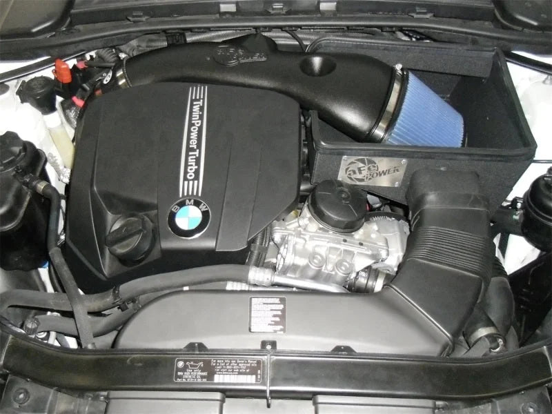 aFe MagnumFORCE Intakes Stage-2 P5R AIS P5R BMW 335i (E90/92/93) 11-15 L6-3.0L (t) - Side View