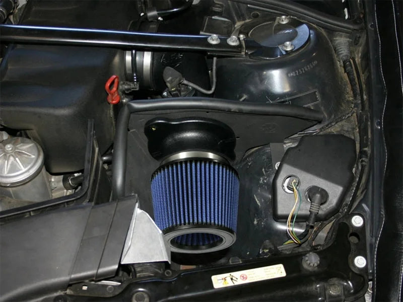 aFe MagnumFORCE Intakes Stage-2 P5R AIS P5R BMW M3 (E46) 01-07 L6-3.2L - Side View