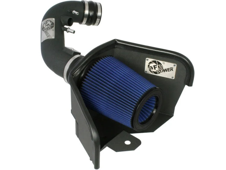 aFe MagnumFORCE Intakes Stage-2 P5R AIS P5R Ford Mustang 11-12 V8-5.0L Black - Main Product View