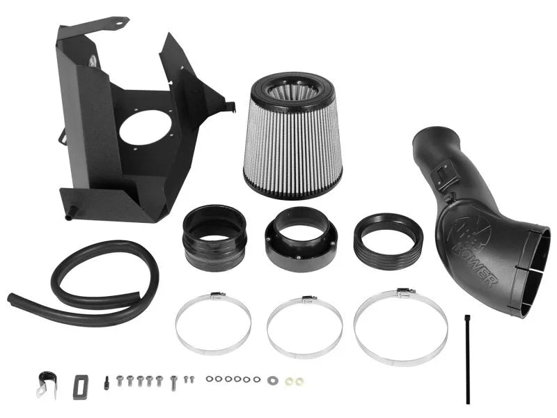 aFe MagnumFORCE Intakes Stage-2 PDS AIS PDS Ford Diesel Trucks 11-15 V8-6.7L (td) - Back View
