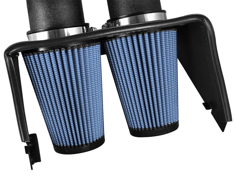 aFe MagnumFORCE Pro 5R Stage-2 XP Intake System 16 Ford F-150 EcoBoost V6-2.7L/3.5L (tt) (Blk) - Additional View 5