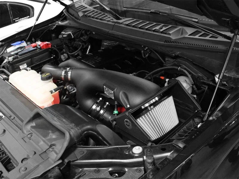 aFe MagnumFORCE Pro DRY S Stage-2 Intake System 16 Ford F-150 EcoBoost V6-2.7L/3.5L (tt) - Side View