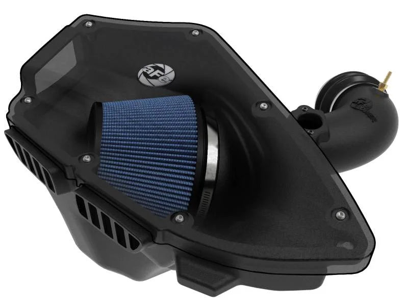 aFe MagnumForce Stage 2 Si Intake System Pro 5 R Black 06-12 BMW 3 Series E9x L6 3.0L Non-Turbo - Additional View 8