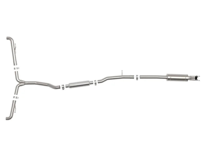 aFe Mercedes Benz GLA250 14-19 L4-2.0L (t) MACH Force-Xp 2-1/2in to 2-1/4in 304 SS Cat-Back Exhaust - Installation View