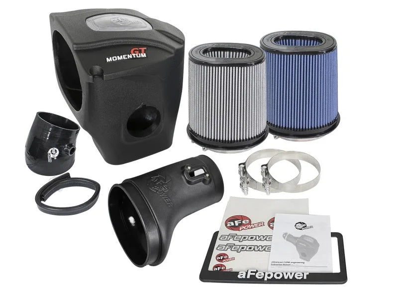 aFe Momentum Air Intake System PRO 5R w/ Extra Filter 2015 Dodge Challenger SRT Hellcat 6.2L (sc) - Additional View 9